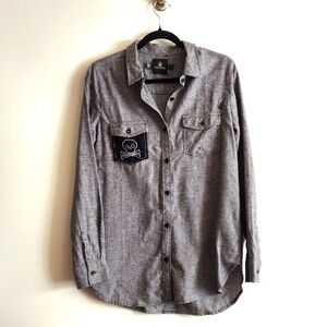 Volcom Houndstooth longsleeve shirt